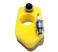 Outdoor Spares Limited Briggs and Stratton Lawn Mower Service Kit Suitable for the Classic and Sprint, Air Filter, Plug, Primer Bulb