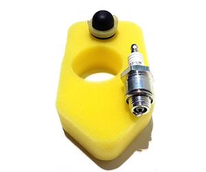 Outdoor Spares Limited Briggs and Stratton Lawn Mower Service Kit Suitable for the Classic and Sprint, Air Filter, Plug, Primer Bulb