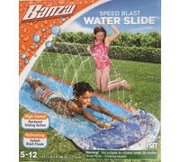 Banzai 16ft Speed Blast Water Slide 488cm Slip N Slide Outdoor Water Slide 42321