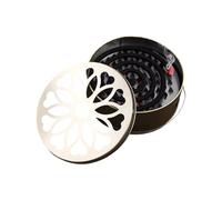 Outdoor Spool Holder - Fireproof Stainless Steel Bowl with Lid and Handle - Smoking Spiral Stand - for Patio, Home, Garden, Indoor, Outdoor, Camping, Picnic, Backyard and