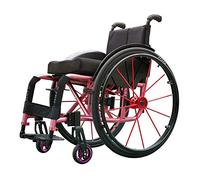 Outdoor Sport Wheelchairs Lghtweight Folding Self Propelled Wheelchair Ergonomic Comfortable Armrest Swing Leg Rest,36/38/40/42cm Seat Width(Seat Width 36cm)