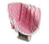 Outdoor Sports Baseball Glove Softball Practice Equipment 9.5/10.5/11.5/12.5 Left Hand for Adult Man Woman Training for Baseball(Dark Grey,12.5 inches)