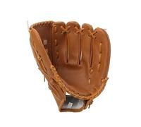 Outdoor Sports Baseball Glove Softball Practice Equipment 9.5/10.5/11.5/12.5 Left Hand for Adult Man Woman Training for Baseball(Brown,12.5 inches)