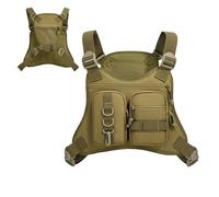Outdoor Sports Chest Bag - Lightweight Ergonomic Storage Pouch, Adjustable Harness Pack | Cycling Riding Running Workouts Travel Backpack Hiking Fitness Team