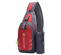 Outdoor Sports Kettle Chest Bag Men and Women Sports Multifunctional Riding Shoulder Bag Backpack Handbag Shoulder Bag Women Leather Look, RD1., One Size