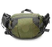 Outdoor Sports Nylon 8L Running Waist Bag Cycling Mountaineering Large Capacity Three-Purpose Backpack for Hiking(Green)