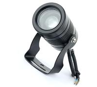 Outdoor Spotlights - LED Fountain Lights, 3-10W LED Beam Spotlight, Building Exterior Wall Projector Light Narrow Beam Spotlight Remote Illumination Spotlight For Outdoor Building Lighting(Warm White,