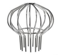 Outdoor Stainless Steel Drain Cover to Keep Your Drains Clear from Leaves and Rats (75mm)