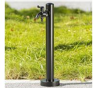 Outdoor Stainless Steel Garden Water Column, 95CM Vertical Faucet for Irrigation & Washing, Antifreeze Design with Double Outlet, Durable & Stylish Garden Watering Solution