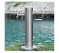 Outdoor Stainless Steel Garden Water Column/Hose Stand with Faucet, Antifreeze Anti-Rust Courtyard Water Faucet Pillar, for Garden Farm Courtyard Watering Irrigation, Flo