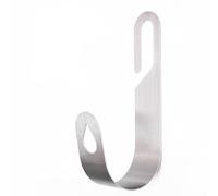 Outdoor Stainless Steel Wall Mount Hose Rack for Organized Storage of Garden Hose and Workshop Cords (Water drop)