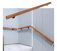 Outdoor Stair Kit Railing with Metal Brackets 1 to 14 Feet Adjustable Durable WallMounteSupport for Safety anStability on Steps