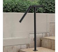 Outdoor Stair Railing Handrail for Concrete and Porch Steps, Adjustable Height Safety Support for Garden Stairs