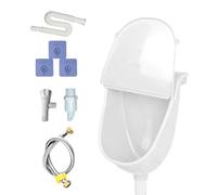 Outdoor Standing Urinal - Private Restroom Solution for Husbands | 28.5x18x38.5cm, Heavy Duty for Gardens, Retractable Drain Pipe Camping, Efficient Plumbing Tool Patios