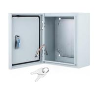 Outdoor Steel Electl Box Waterproof & Dustproof Metal Wall Enclosure Ideal for Indoor & Outdoor Projects (800x600x250mm)