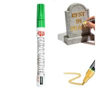 Outdoor Stone Monument Paint Pen 3mm Waterproof Sunproof Paint Marker For Drawing Coloring On Gravestones And Tombstone,Quick-Dry Weather-Resistant Stone Touch-Up Marker