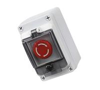 Outdoor Stop Button ABS Housing for Industrial Security Outdoor Crisis Button