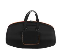 Outdoor Storage Case for JBL Boombox 4 Bluetooth Speaker, Shockproof Dustproof Storage Bag with Comfortable Hand Strap Shoulder Strap & Small Pouch (Orange)