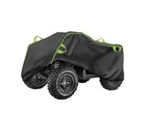 Outdoor Storage Quad Cover - Black Shield, Heavy Duty protectionWrap, Dustproof Exterior Tarp, Weatherproof Guard | Sleek Black Quad Cover for ATVs, Four Wheelers, and Utility Vehicles