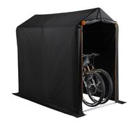 Outdoor Storage Shelter, Duty Waterproof Tent Sheds With Roll-up Zipper Door, For Motorcycle, Bike, Garden Tools