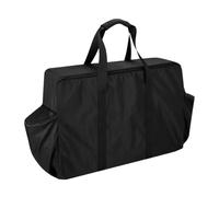 Outdoor Stove Carry Bag, Protective BBQ Storage Bags, Portable Grill Organizer, Foldable Cooking Gear Tote, Utensil and Tank Accessories Carrier for Camping, Picnic, Travel Use 27.17x8.27x16.93in