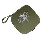 Outdoor Stove Storage Bag, Portable Bag for Camping Stove | Camping Stove Waterproof Storage Bag Carrying Bag - Double Zipper Dustproof Reusable Thick Camping Picnic Carrying Case, green, 説明を参照してください,