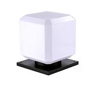 Outdoor Street Garden Light Simple Patio Cube Column Lamps Square Waterproof Rainproof Gate Lamp Energy Post Pillar Light Courtyard Lawn Edison Table Lamp Lantern beautiful scenery
