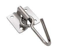 Outdoor String Light Hooks | Swivel Clips 10.9 x 5.5 cm, Stainless Steel Hooks for Outdoor Lighting - for Plant Garlands, Photo Decoration, Door, Window, Patio,