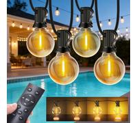 Outdoor String Lights Garden 100Ft 29.9M G40 LED 26+2 Bulbs Outside Light