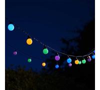 Outdoor String Lights Mains Powered - Fairy Lights - Waterproof Garden String Lights Plug in, for Patio, Pergola, Gazebo, Wedding, Party & Outdoor LED String Lights (30, Muti-Powered Festoon)