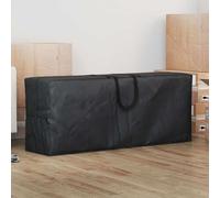 Outdoor Strorage Bag Black 125 x 32 x 50 cm 420D Oxford Fbric