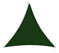 Outdoor Sun e Sail 6.2x6.2m - UV Protect, Waterproof Canopy with Fixing Kit for Garden, Balcony, Terrace - Dark Green Sune Tent for Patio & Outdoor Use