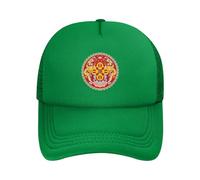 Outdoor Sun Hats with Kingdom of Bhutan National Flag: Baseball/Trucker/Dad Multi-Style | Upf50+ Adjustable Polyester Mesh