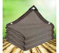 Outdoor Sun Shade Canopy 4x8m, Black Pergola Shade Cloth, UV Protection Garden Cover, Anti-Hail 90% Shade Netting for Patio, Greenhouse, and Vegetable Garden.