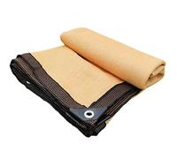 Outdoor Sun Shade Cloth - 90% UV Protection Pergola Shade Net for Deck & Patio - Available in 6.5x8.2ft 6.5x9.8ft 9.8x13.1ft 13.1x13.1ft 13.1x19.7ft - Beige Color
