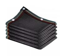 Outdoor Sun Shade Cloth - UV Protection Mesh for Gardens, Patios & Greenhouses - Versatile Sunshade Netting Sail - Black (4x14m/13'x46')