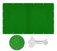 Outdoor Sun Shade Sail 1.8x7m Breathable Rectangle Canopy for Balcony & Patio UV Protection Wind Blocker Ideal for Garden Camping Dark Green Sun Protection