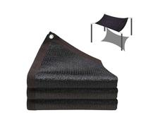 Outdoor Sun Shade Sail Rectangular Canopy Tarp 5x9m UV Protection Breathable Garden Shade Available in Black Various Sizes 2x2 to 5x5 Perfect for Patios & Backyards