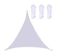 Outdoor Sunshade Net Using Oxford Cloth Designed for Patio, Garden, and Poolside Use Providing Reliable Sun (White)