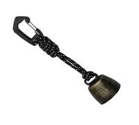 Outdoor Survival Bear Bell - Hiking Camping Protection Bell | Portable Bears, Alert Tool, Safety Gear Hikers Campers Wildlife Adventures, Backpack Accessory, Climbing Fishing Bi