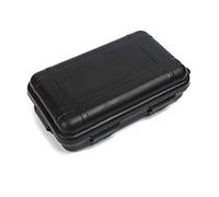 Outdoor Survival Storage Box Plastic Shockproof Waterproof Container Airtight Case Carry Box for Outdoor Activities Travel Home Use - Black