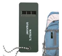 Outdoor Survival Whistle, Hiking Whistle, Loud Camping Whistle, Three Band Survival Whistle, Outdoor Life-Saving Whistle, High Frequency Whistle, Compact Whistle