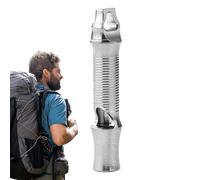 Outdoor Survival Whistle | Stainless Steel Survival Equipment | Loud Survival Whistle, Safety Whistle for Lifeguard, High Decibel Whistle, Sound Design