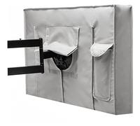 Outdoor Swimming Pool Weatherproof Tv Cover To Protect Screen And Waterproof General Furniture(Grey,65X70inch)