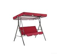 Outdoor Swing Chair Canopy with Waterproof and Sunproof Features for 3 Person Bench