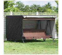 vidaXL Outdoor Swing Cover - Protection for Your Garden Furniture - Privacy Protection, UV Resistant and Waterproof, Perfect for Patio