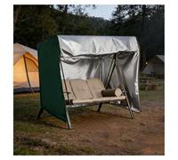 Outdoor Swing CoverWaterproof Windproof & UV Protect for 2 or 3 Seater Patio SwingsAllWeatherDark Green 88"x60"x72"