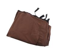 Outdoor Swing Cushion Cover Swing Cover Garden Courtyard Outdoor Water Polyester Taffeta Threeseater Swing Chair Hammock Cushion Cover Cushion Cover 150 * 50 * 10Cm (Brown)