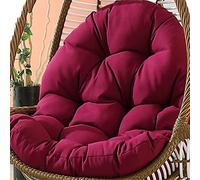 Outdoor Swing Cushion ReplacementThick SunResistant Pillow for Hanging Chairs & Baskets Stylish Purple Cushion with Cool Texture for Ultimate Comfort