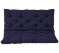 Outdoor Swing Cushion with Backrest - Replacement Pillow for 2/3-Seater Glider Bench, Soft Patio Seat Cushion, Ties for Veranda, Comfortable Garden Furniture Accessory